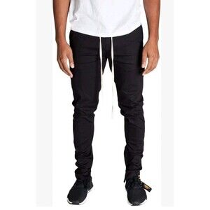 Mens small kdnk black pants Black EUC Ankle Zipper